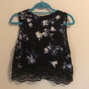 Patterned crop top